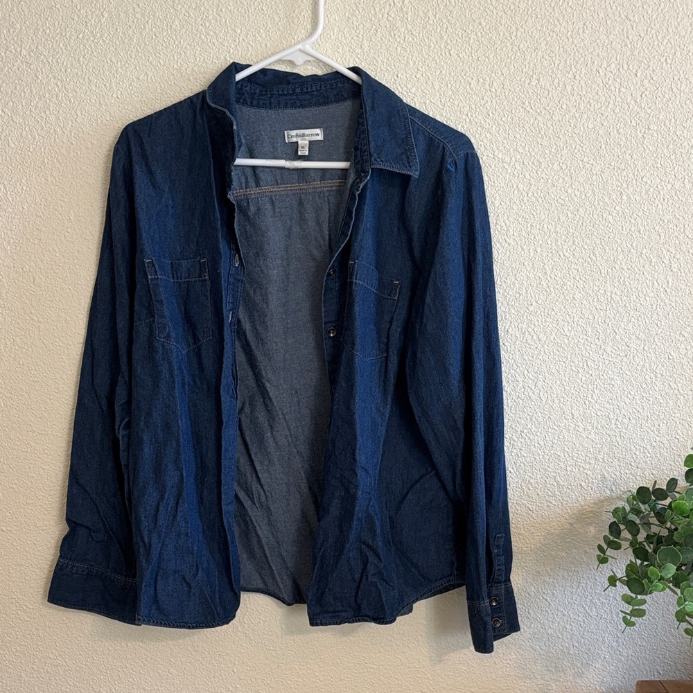 Croft & Barrow Light Blue Denim Shirt